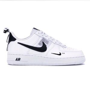 Nike Air Force 1 Low Utility Overbranded
White Black (GS)